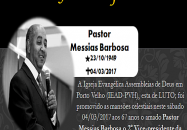 Nota de Pesar – Pastor Messias Barbosa